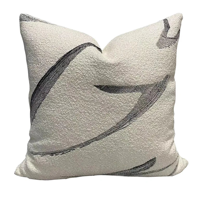 Modern Splicing Cushion Cover, Minimalist Style Pillowcase, Living Room Sofa Pillow Cover