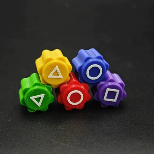 1Set Nostalgic Gonggi Korean Game Colorful stone grabbing Memories Game For Outdoor games & activities