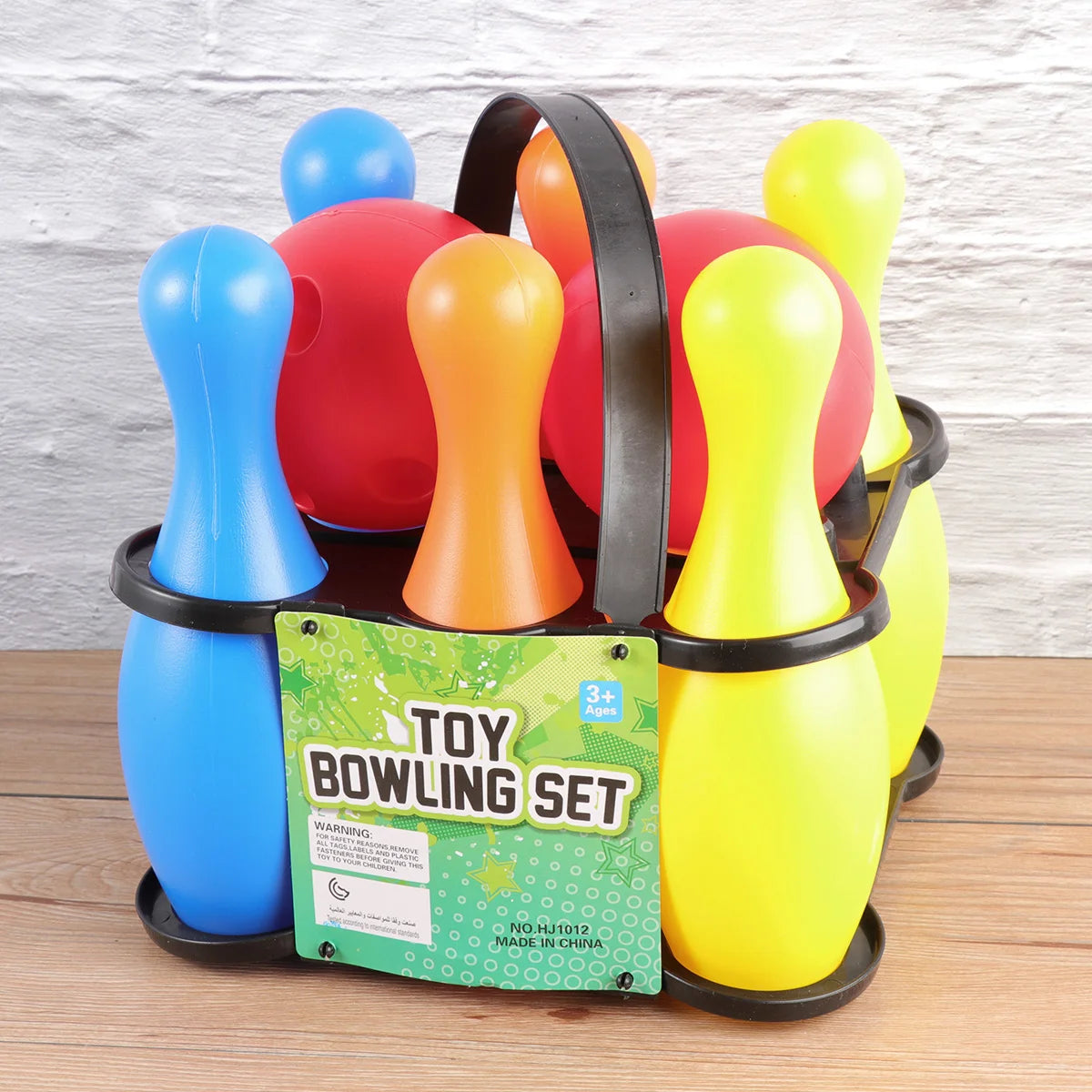 Durable Safe Fun Educational Toy Kids Bowling Set Children Sport Game Entertainment Plastic Material For Outdoor Use Parent