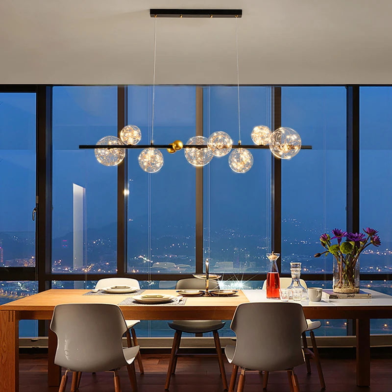 Modern dining room lamparas decoracion hogar moderno smart Pendant lights decoration salon Chandeliers for dining room