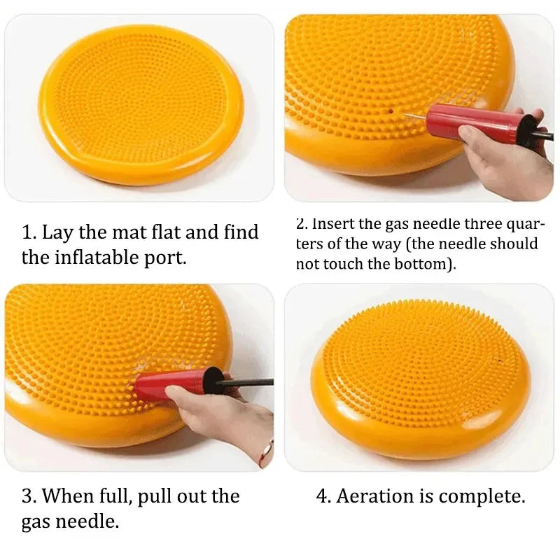 Montessori Children Stepping Stones Toys Inflatable Cushion Sensory Integration Training Tactile Sensing Party Indoor Games