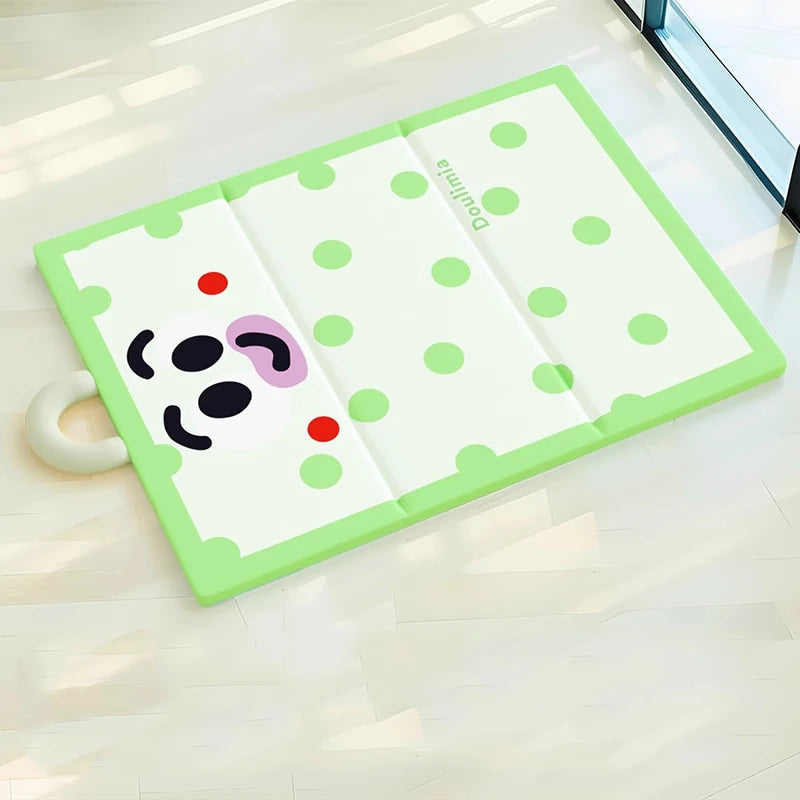 Pet Sleeping Mat Dog Bed Cat Puppy Bed Sofa Lovely Cooling Mat Summer Mattress Cushion for Small Large Dog Pet Supplies