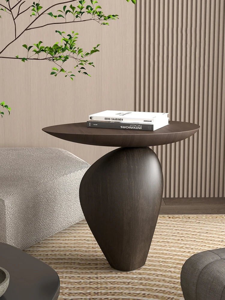 Home Decor Creative Cobblestone Side Table Living Room Sofa Corner Tables Nordic Coffee Tables Tea Tables Bedroom Bedside Table