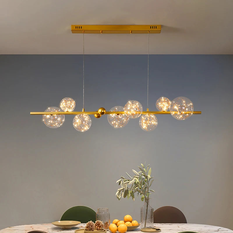 Modern dining room lamparas decoracion hogar moderno smart Pendant lights decoration salon Chandeliers for dining room