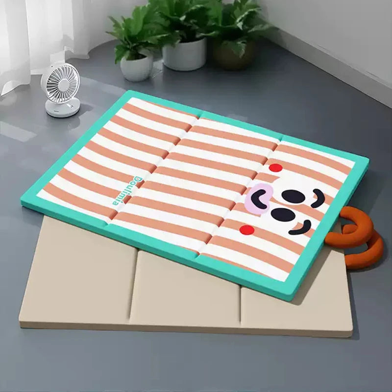 Pet Sleeping Mat Dog Bed Cat Puppy Bed Sofa Lovely Cooling Mat Summer Mattress Cushion for Small Large Dog Pet Supplies