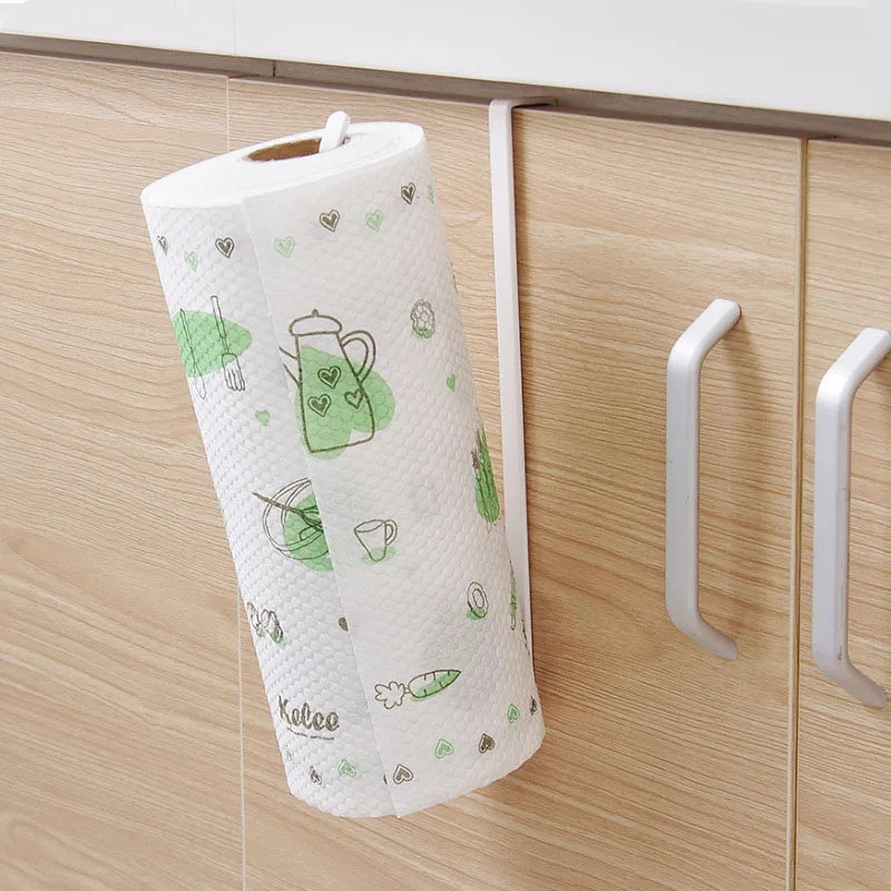 Bathroom Kitchenware Paper Roll Rack and Towel Rack Suspension Organizer Storage Rack Shelf Acceesorie Items Organization Home