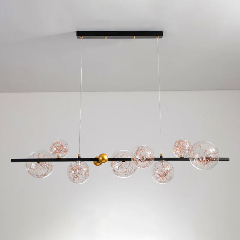Modern dining room lamparas decoracion hogar moderno smart Pendant lights decoration salon Chandeliers for dining room