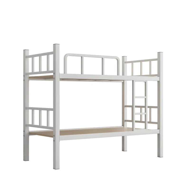 Wholesale Dormitory Apartment Loft Bunk Bed 1m Bedroom Furniture Iron Frame Simple Design Bed Frame Double Bunk Loft Metal Bed