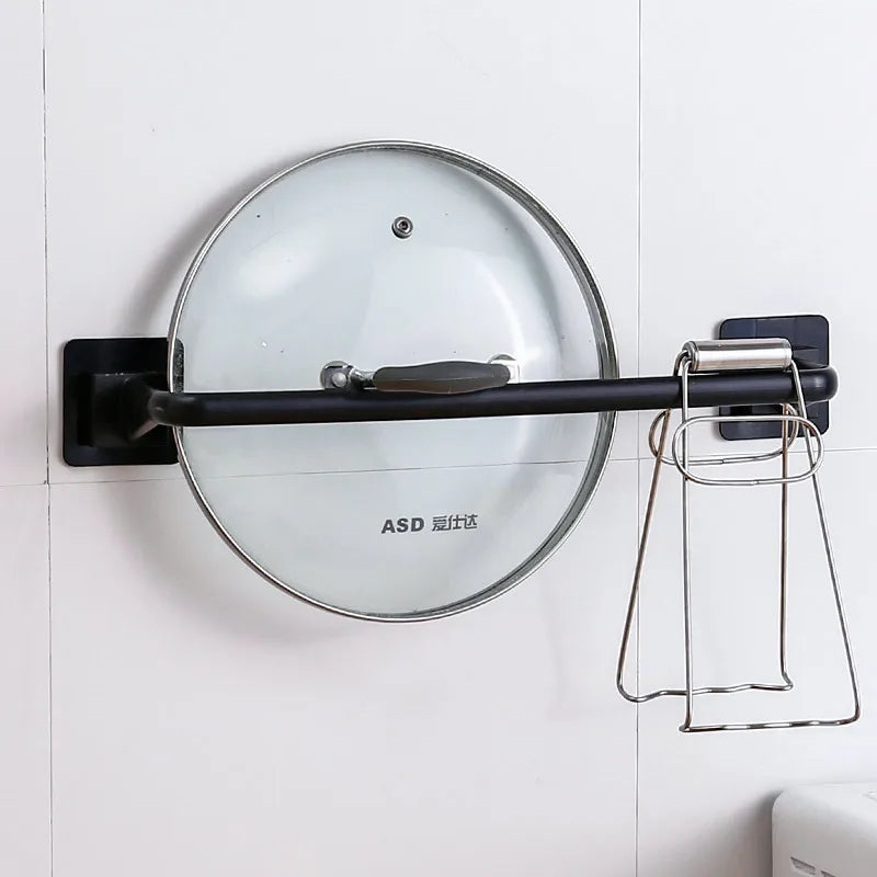 Bathroom Towel Storage Rack Toilet Towel Towel Storage Rack Wall-Mounted Bathroom Hook Kitchen Wipes Hanging Gadgets