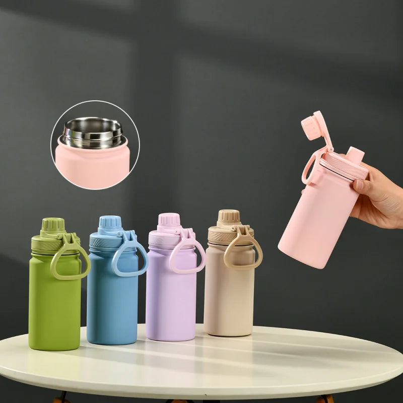 350ml Water Bottle, 316 Stainless Steel Sports Insulated Thermos Flask Personalized Gift