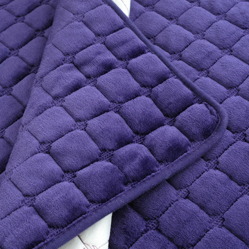 Striped Thick Warm Fury Sofa Cover Anti Slip Sofa Mat Sofa Cover Living Room Towels Sofa Blanket