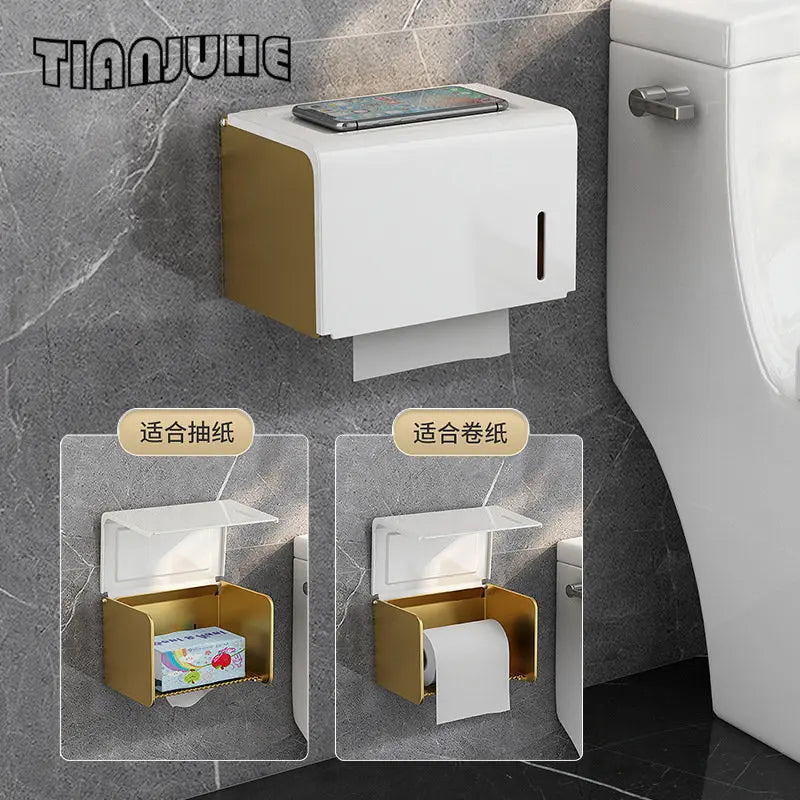 Bathroom Hardware Set white Gold  Towel Bar Set Hand Towel Ring Wall Mounted Paper Holder Robe Towel Hook