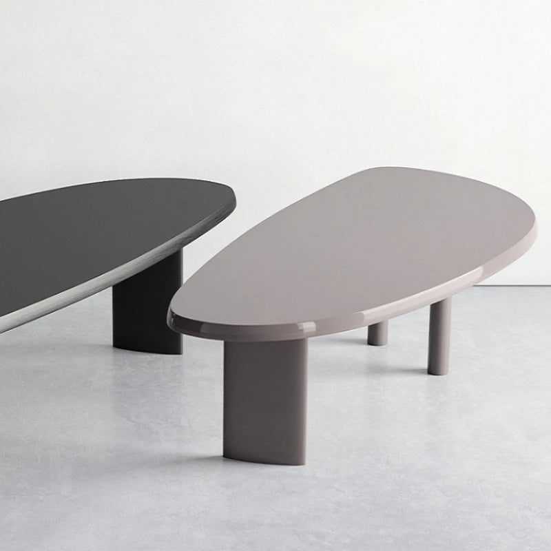 Unique Luxury Party Dining Table Modern Event Modern Mobile Dining Table Oval Nordic Design Mesas De Comedor Furniture Home