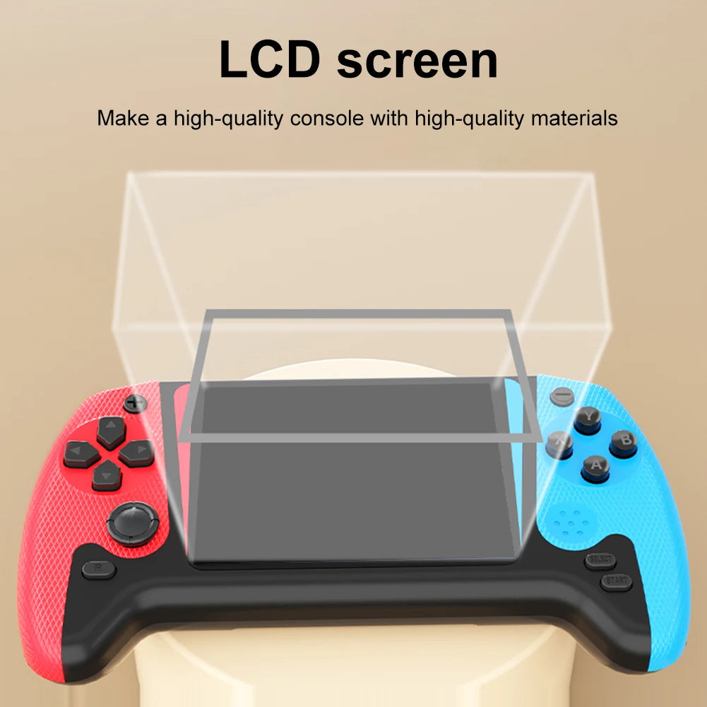 Gaming Console 3.5inch LCD Screen Built-in 500 Games Portable Game Console Video Game Console for Kids Adults for Single Player